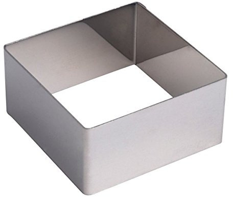 Baumalu 869030 Nonnete - Cortapastas Cuadrado (24 Unidades, 6 x 3 x 6 cm)