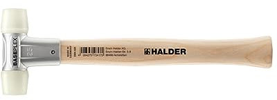 Halder 3908025 25 mm Nylon EH 3908 Baseplex Soft-Face Mallet - Multi-Colour