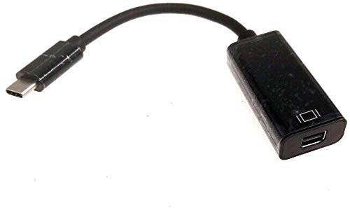 Microconnect USB3.1CMDPB adaptador de cable de vídeo 0,2 m USB C Mini DisplayPort Negro - Adaptadores de cable de vídeo (0,2 m, USB C, Mini DisplayPort, Macho, Hembra, Negro)