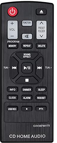 ALLIMITY COV30748175 Télécommande Fit for LG Micro Hi-FI Audio System | CM2460 CM2460DAB CMS2460F CM2440 XA14 XA14-D0U