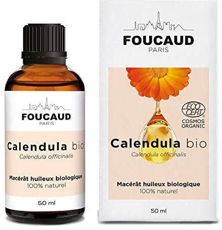 FOUCAUD | Calendula-Mazerat | Calendula officinalis | BIO | 100% natürlich | regenerierend | schützend | beruhigend | 50 ml