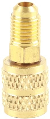 Adaptateur de Tuyau R410A - SAE 1/4 Mâle vers 5/16 Femelle - Pour Mini Split Climatiseurs