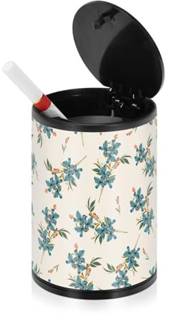 Tragbare Aschenbecher für Zigaretten mit Deckel, geruchsdicht, Edelstahl, tragbar, rauchfrei, Autozubehör, Zigarette, Aschenbecher