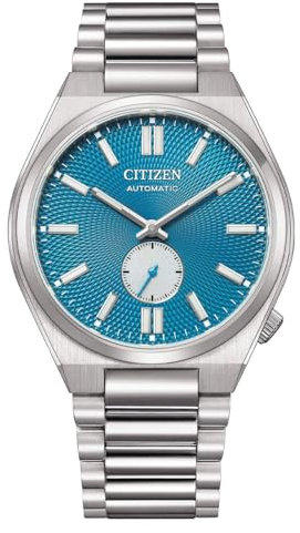 Citizen Herren Analog Automatik Uhr mit Edelstahl Armband NK5010-51L