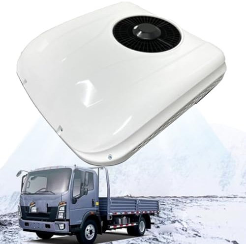 Hydravex Climatiseur de Toit pour Camping-Car, climatisation de stationnement 12V/24V pour Mini-fourgonnettes, climatiseur de Camping-Car, Bus, Camion, véhicule,12V
