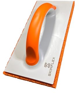 Plastering Sponge Float Medium Texture 240x280mm – Skimflex Soft Grip Handle for Rendering, Skimming, Finishing – Also in Fine Texture