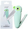 1 Pezzo Mini Coltello da Frutta, Pelapatate Portatile Multifunzionale 2 in 1, Coltello in Acciaio Inossidabile a Forma di Pappagallo, Piccolo Coltello Pieghevole con Lama Affilata da 6 cm (Blu)