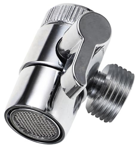 Badewannen Umstellventil aus Legierung Silber für 1/2-zoll Armatur | Metall Ausführung, Hohe Härte und Langlebige Nutzung, Passend für Badewannen Armaturen