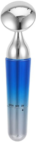 HAPINARY Rullo Massaggiante Elettrico per Viso e Collo con Funzione Caldo Freddo Dispositivo di Bellezza Portatile per Cura Modellamento del Viso