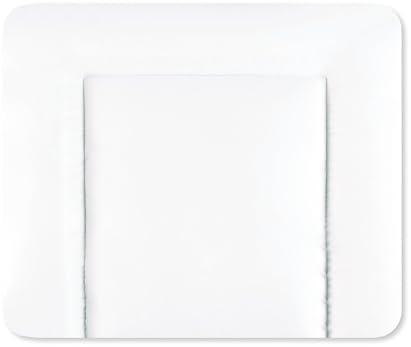 Julius Zöllner Wickelauflage Softy 85x75 cm - Wickelunterlage - wasserdicht und abwischbar - Made in Germany – Oeko-Tex Standard 100 – uni weiß