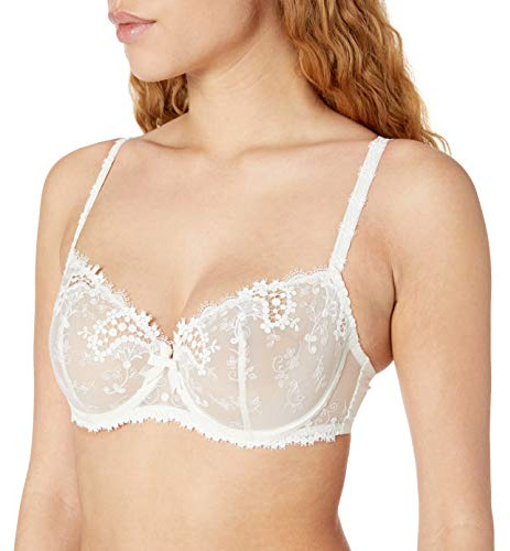 Simone Perele Demi- och Balconette-BH för kvinnor, Elfenben, 85D