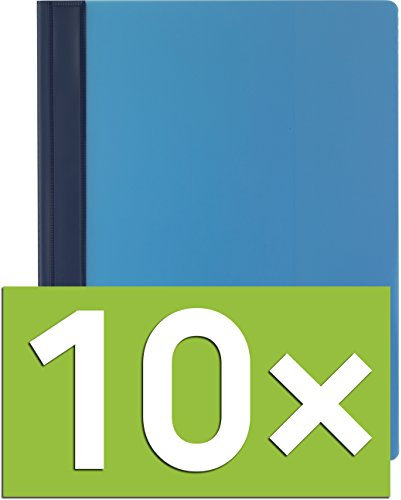Durable Schnellhefter Duralux, überbreit (10 Stück blau)