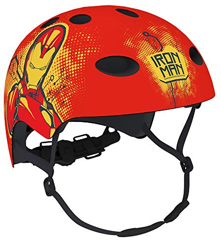 Disney 9065 Kinder Skate Helmet IRONMAN Sports, mehrfarbig