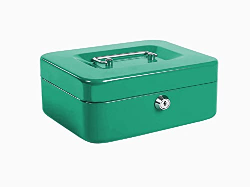 kippen 10033V2 - Cassetta Portavalori Verde, Dimensioni: 200X160X90 mm