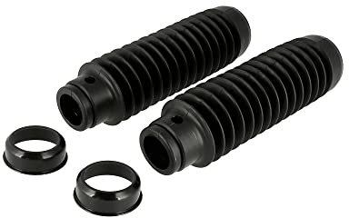 KOWALIT Set: 2x Faltenbalg spezial, lang für Telegabel SWH, schwarz - Simson S51, S53, S70, SR50, SR80