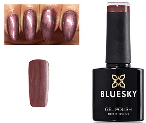 Bluesky Gel Nail Polish Plum Mauve Autumn Winter Color Aren*t I Grape, Long Lasting CS35, Chip Resistant, 10 ml (Requires Drying Under UV LED Lamp) …
