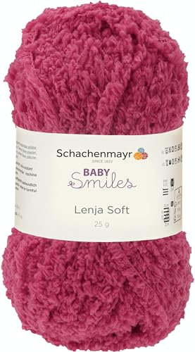 Schachenmayr Baby Smiles Lenja Soft, 9807560-01136, Farbe: Himbeere, 25g, Handstrickgarne
