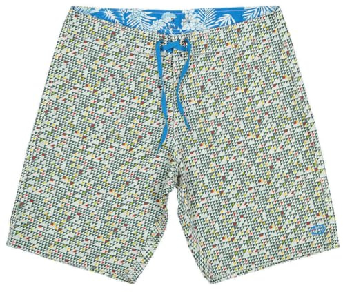 Panareha Boardshorts i återvunnen polyester Amado Grön (48), Anka grön, 48