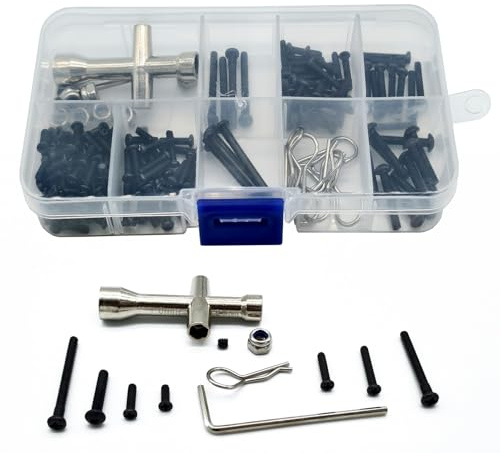 RC Screw Kit Parts Replacement for MJX Hyper Go H14BM 14301 14302 14209 14210 1/14 Scale RC Car Upgrade Parts