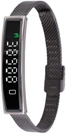 Cuifati Smart Armband für Männer Männer, Bluetooth 5.3 Aktivitäts- und Fitness -Tracker, Wasserdichtes Tragbares Intelligentes Armband Leicht Zum Laufen mit App (Black)