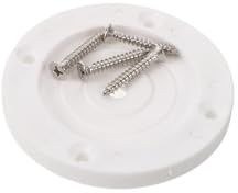 TOYANDONA Passe-câble Rond Protège-œillets en Vinyle pour Canne à Pêche Marine Petit Format 7 X 7 Cm, Gaine de Câble Résistante pour Montage de Canne, Insert Marin pour Bateau et Pêche