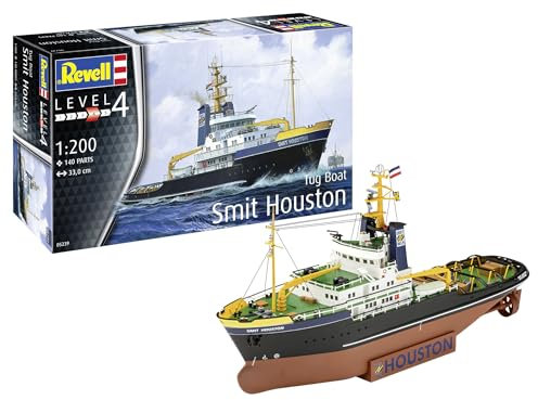 Revell 05239 Tug Boat Smit Houston 1:200 Scale Unbuilt/Unpainted Plastic Model Kit