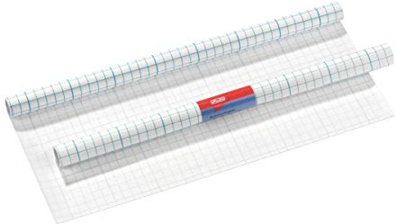 Herlitz Bucheinschlagfolie, selbstklebend, 40 x 100 cm, transparent