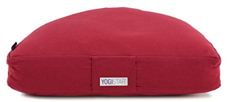 Yogistar Meditationskissen - Halbmond Rot