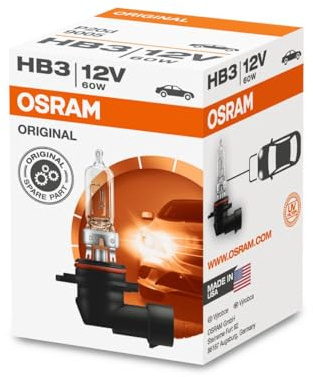 OSRAM HB3 ORIGINAL LINE 12V SCHEINWERFERLAMPE AUTOLAMPE SCHEINWERFER 32250769