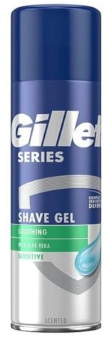 Gillette Series Rasiergel für sensitive Haut 200 ml, 6er Pack (6 x 200 ml)