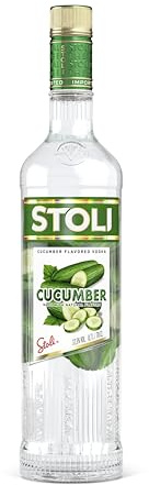Stoli Premium Cucumber Vodka 70cl, 37.5% ABV | Cucumber Flavour, Classically Styled, Exceptionally Smooth
