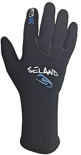 SELAND Super elastische Handschuhe. PU auf Handfläche