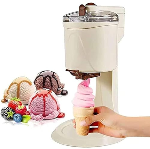 Macchina per Gelato Soft, Macchina per Gelato casalinga Soft Maker Automatica, Macchina per Fare Il Gelato Domestico da 1000 ml per Cucina Fai da Te Veloce