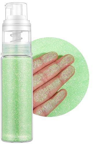 Haar- und Körper-Make-up, Körperpuder, Make-up, funkelndes Puder, für Bühnenparty, Make-up
