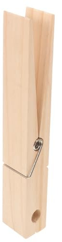 CHILDWEET Legno Porta Asciugamani Grande Molletta Da Bagno Antiscivolo Portasciugamani in Legno Per Asciugamani Accessori Per Bagno