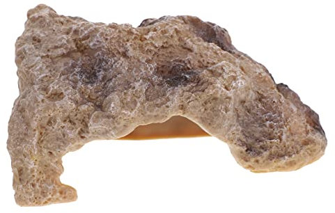 Toyvian Grotte pour Aquarium Cachette pour Tortue Accessoire De Décoration pour Aquarium Abri pour Poissons à Tortues