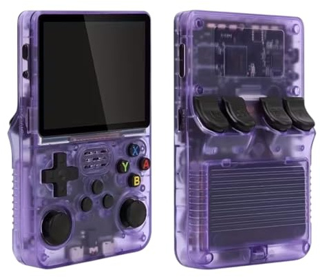 R36S Retro Handheld Video Game Console – up to 512GB, 100K Classic Games, Dual RAM Chips, 3.5 HD Screen, Linux OS, Fast Dispatch, QC Verified