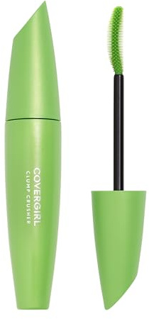 COVERGIRL Clump Crusher Mascara, 20X More Volume, Double Sided Brush, Long-Lasting Wear - 805 Black (Pack of 1)