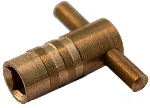 Oracstar Brass 2.5cm 2 Radiator Bleed Keys - PPS02