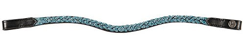 Harry's Horse 28100037-16full Stirnband Braided - Full, L, hell blau
