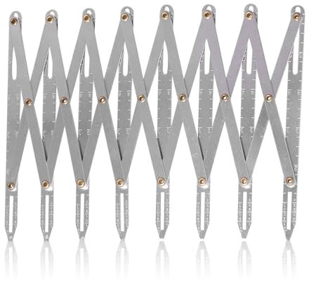 Expanding Nählehre Nählehre Aluminium Aluminium Nählehre Einstellbare Länge Multifunktionales Rostschutz-DIY-Vorhangzubehör für den Haushalt