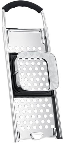 VOANZO Cortadora de spaetzle de Acero Inoxidable Cortadora de spaetzle Apto para lavavajillas Rallador de spaetzle Prensa de spaetzle para Cortar Masa de spaetzle casera