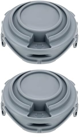 YINETTECH 2pcs String Trimmer Spool Cover Heavy Duty Line Cap Cover Replacement Part 90588530 Compatible with Black & Decker STC5433 STC5433PC