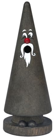 Crottendorfer Räucherkerzen - Räucherfigur/Räuchermännchen - Ziegenbeine - Motiv: Karli König - 13 cm - Made in Germany