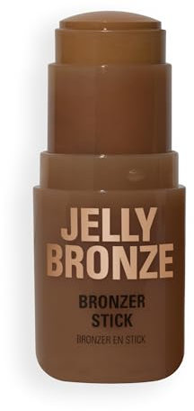 Revolution Jelly Bronzer Tint, Bronzing Makeup for a Sun-Kissed Glow to Cheeks, Vegan & Cruelty-Free, Medium Sunset, 8g