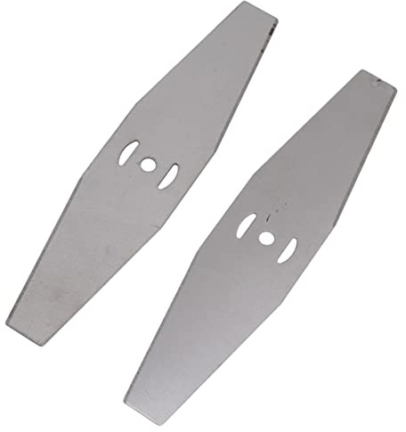 Karlak Pares de Remplacement de la Coupe-Herbe aiguë à Haute Résistance, Lames de Tête de la Tondeuse électrique. Novel Look Couper Les épines sous-Bois des Mauvaises Herbes, Facile à