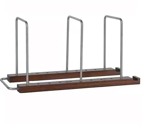 Portadischi Vinile, Supporto per Dischi Vinile-Resistente Antiscivolo Design retrò-Organizer per Riviste, Libri, File, Album(Large)