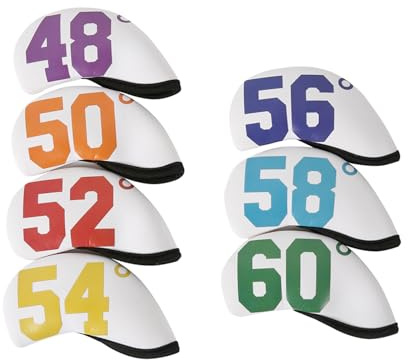 Hangsu Golf Club Cover Ferro Headcover Set per uomini donne Driver Putter Protezioni Testa Protettiva