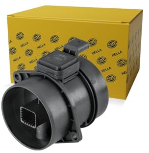 HELLA 8ET 358 095-311 Medidor de la masa de aire - 4polos - Tubuladura - sin junta