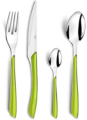 Amefa 2214PGPA10C40 Eclat - Servizio di posate da 24 pezzi, per 6 persone